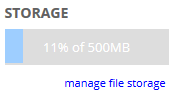 File Storage Meter